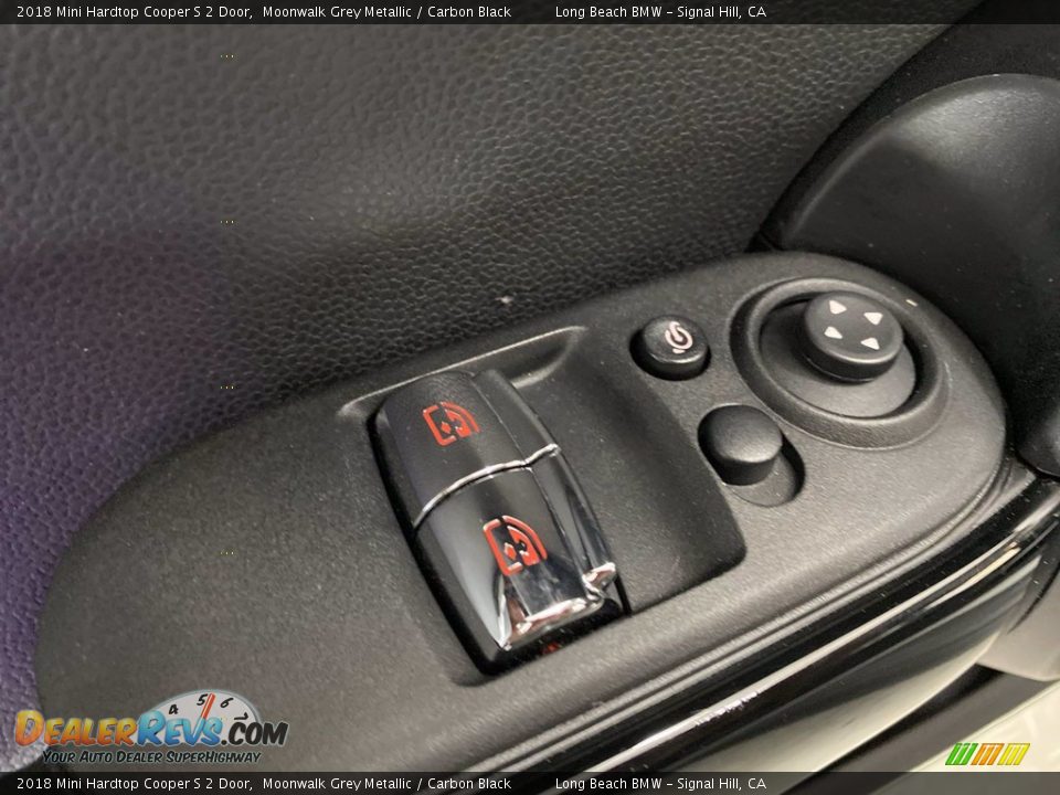 2018 Mini Hardtop Cooper S 2 Door Moonwalk Grey Metallic / Carbon Black Photo #14