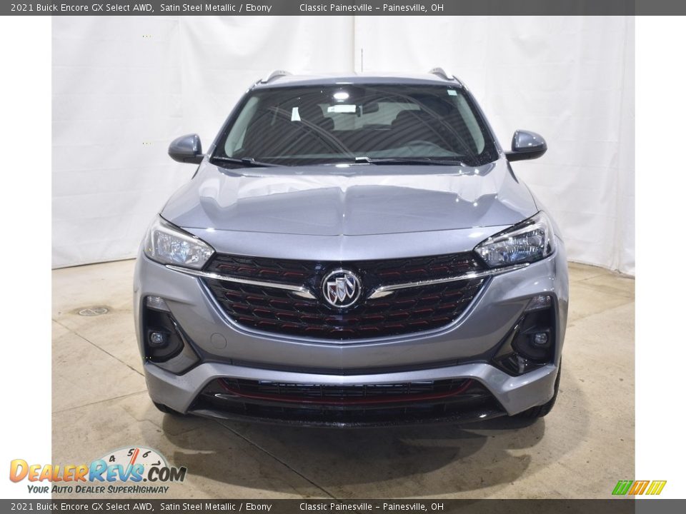 2021 Buick Encore GX Select AWD Satin Steel Metallic / Ebony Photo #4