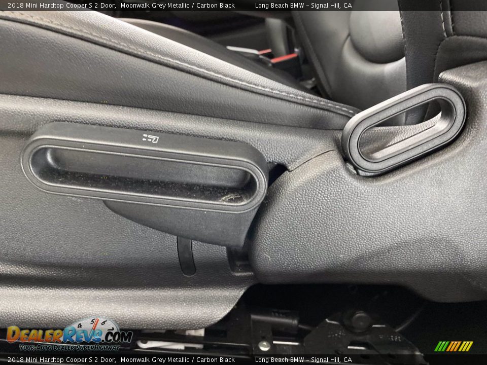 2018 Mini Hardtop Cooper S 2 Door Moonwalk Grey Metallic / Carbon Black Photo #15