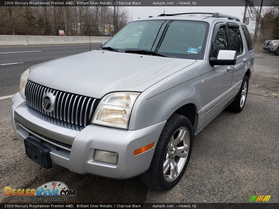 Brilliant Silver Metallic 2009 Mercury Mountaineer Premier AWD Photo #4