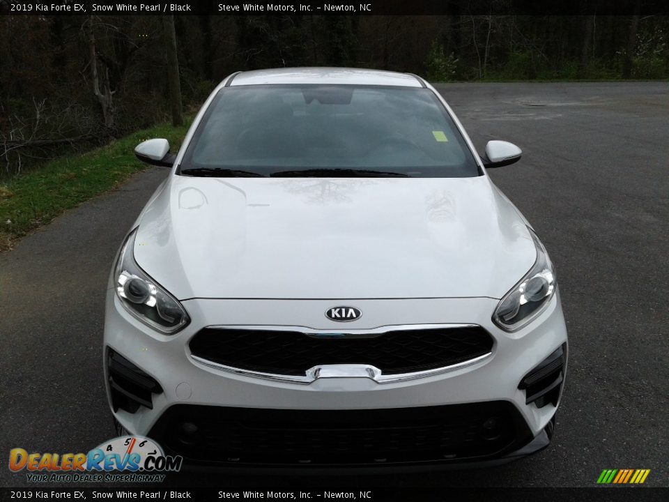 2019 Kia Forte EX Snow White Pearl / Black Photo #3