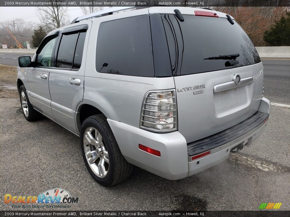 Brilliant Silver Metallic 2009 Mercury Mountaineer Premier AWD Photo #6