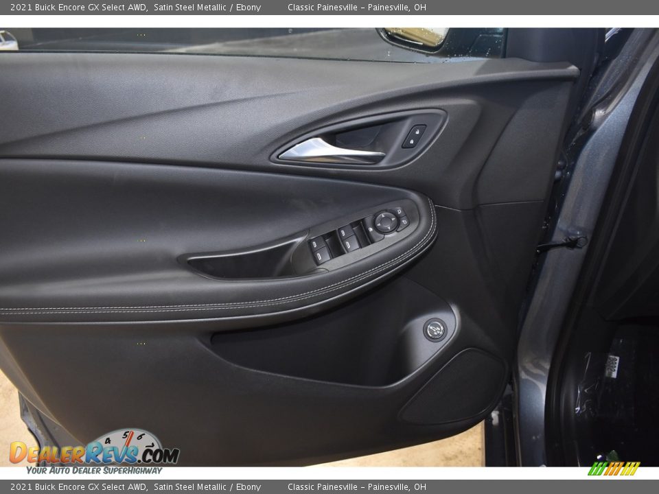 2021 Buick Encore GX Select AWD Satin Steel Metallic / Ebony Photo #8