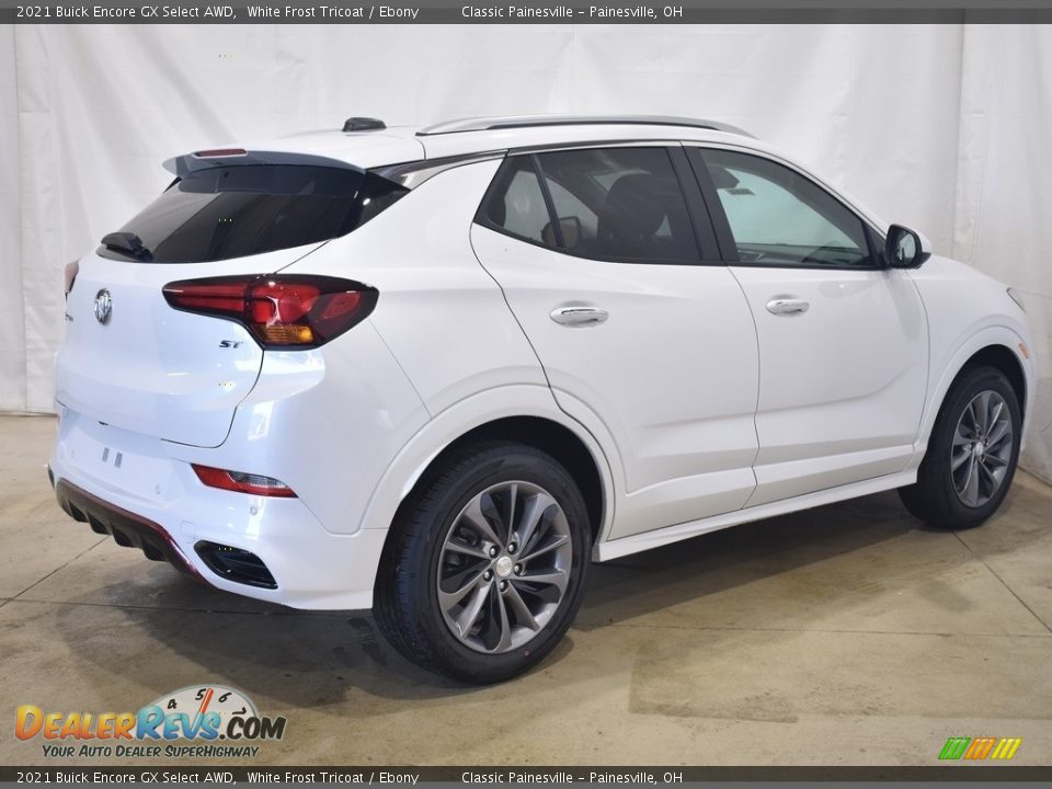 2021 Buick Encore GX Select AWD White Frost Tricoat / Ebony Photo #2