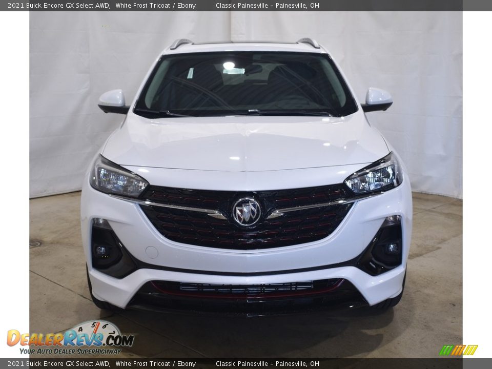 2021 Buick Encore GX Select AWD White Frost Tricoat / Ebony Photo #4