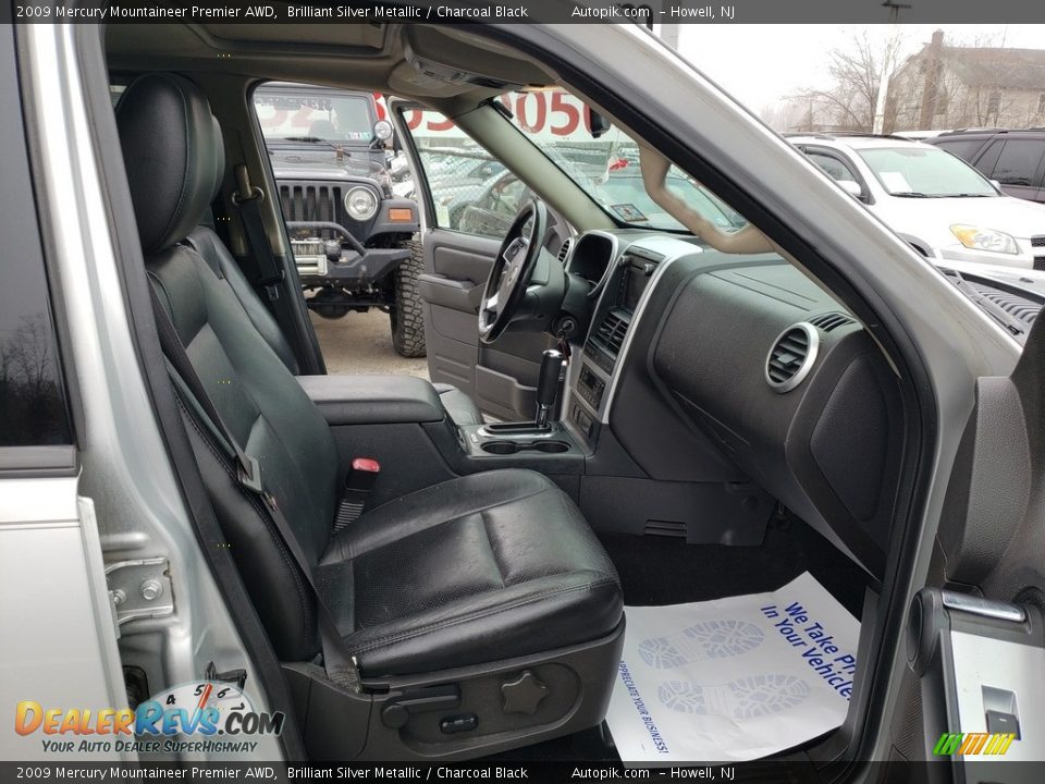 2009 Mercury Mountaineer Premier AWD Brilliant Silver Metallic / Charcoal Black Photo #13