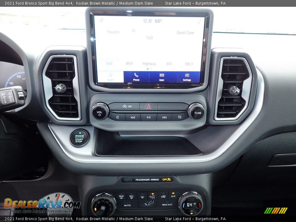 Controls of 2021 Ford Bronco Sport Big Bend 4x4 Photo #20