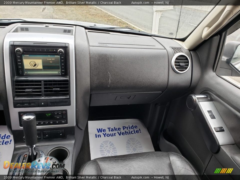 2009 Mercury Mountaineer Premier AWD Brilliant Silver Metallic / Charcoal Black Photo #15