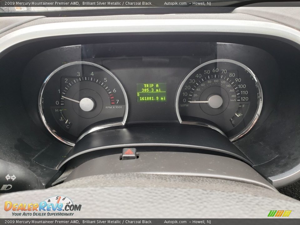 2009 Mercury Mountaineer Premier AWD Gauges Photo #16