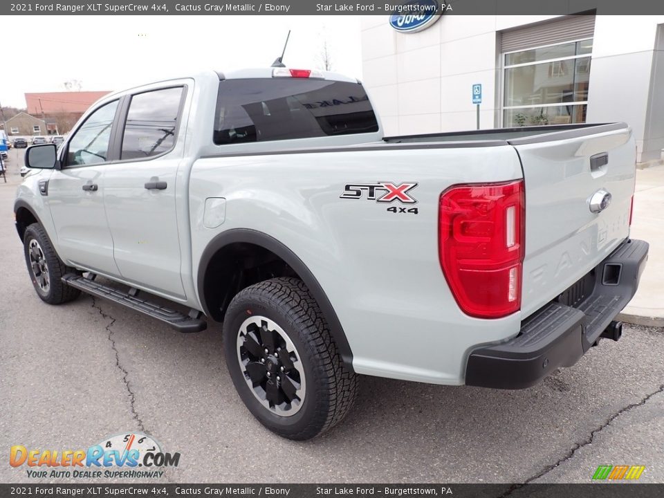 Cactus Gray Metallic 2021 Ford Ranger XLT SuperCrew 4x4 Photo #3