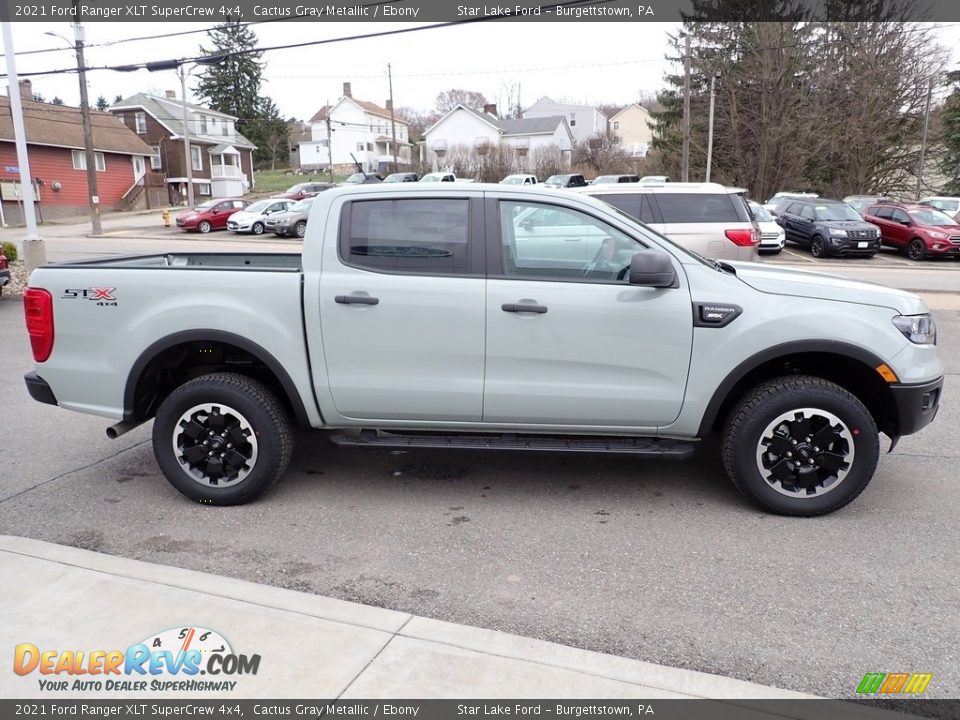 Cactus Gray Metallic 2021 Ford Ranger XLT SuperCrew 4x4 Photo #6