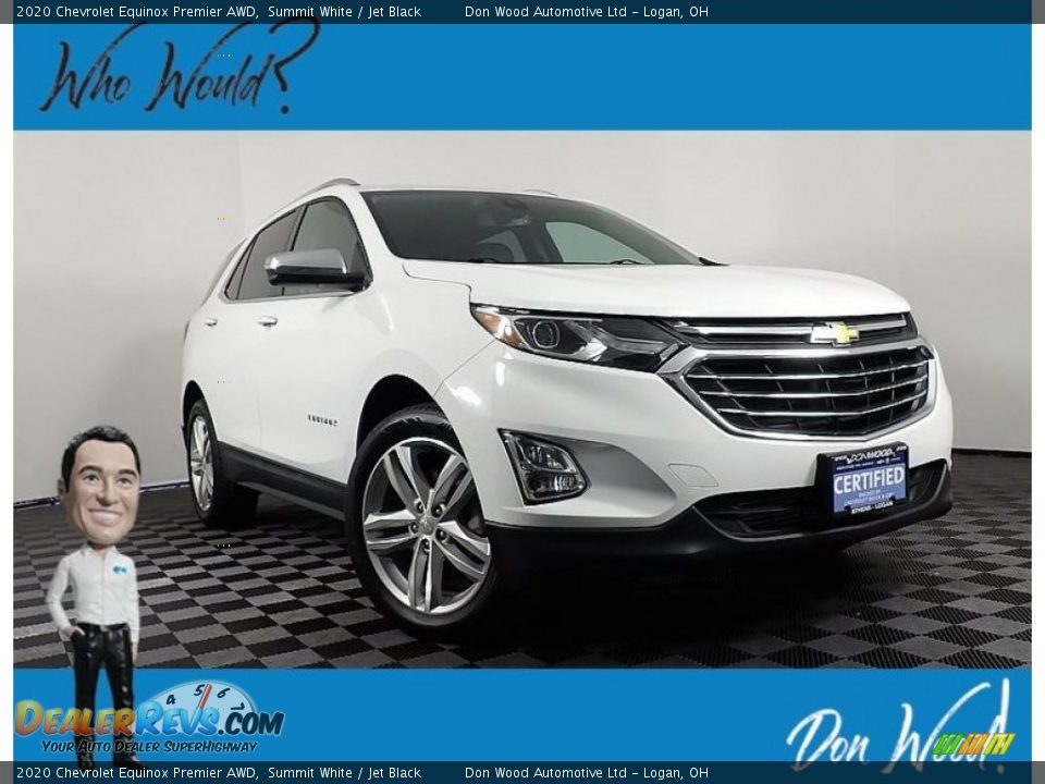 2020 Chevrolet Equinox Premier AWD Summit White / Jet Black Photo #1