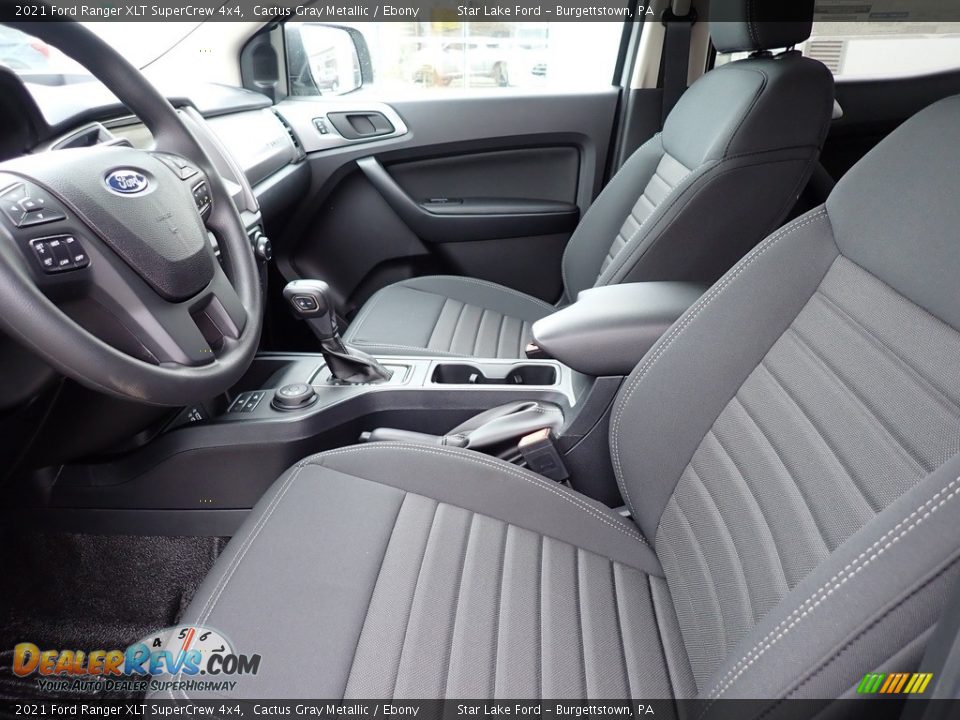 Front Seat of 2021 Ford Ranger XLT SuperCrew 4x4 Photo #9