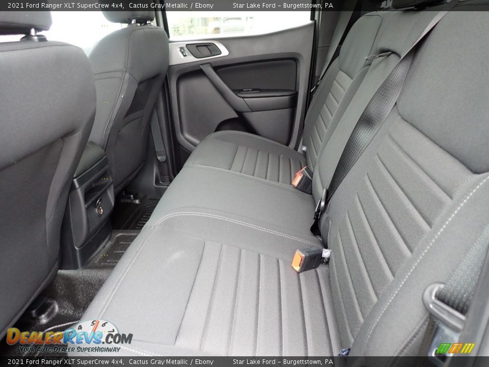 Rear Seat of 2021 Ford Ranger XLT SuperCrew 4x4 Photo #10