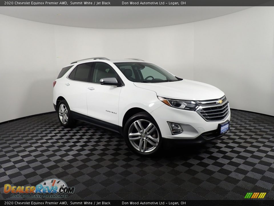 2020 Chevrolet Equinox Premier AWD Summit White / Jet Black Photo #3