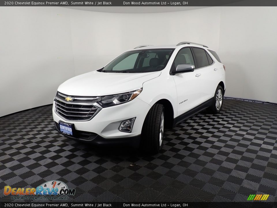 2020 Chevrolet Equinox Premier AWD Summit White / Jet Black Photo #8