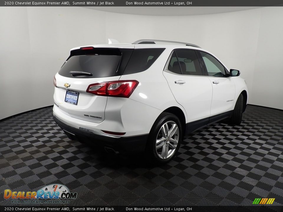 2020 Chevrolet Equinox Premier AWD Summit White / Jet Black Photo #17