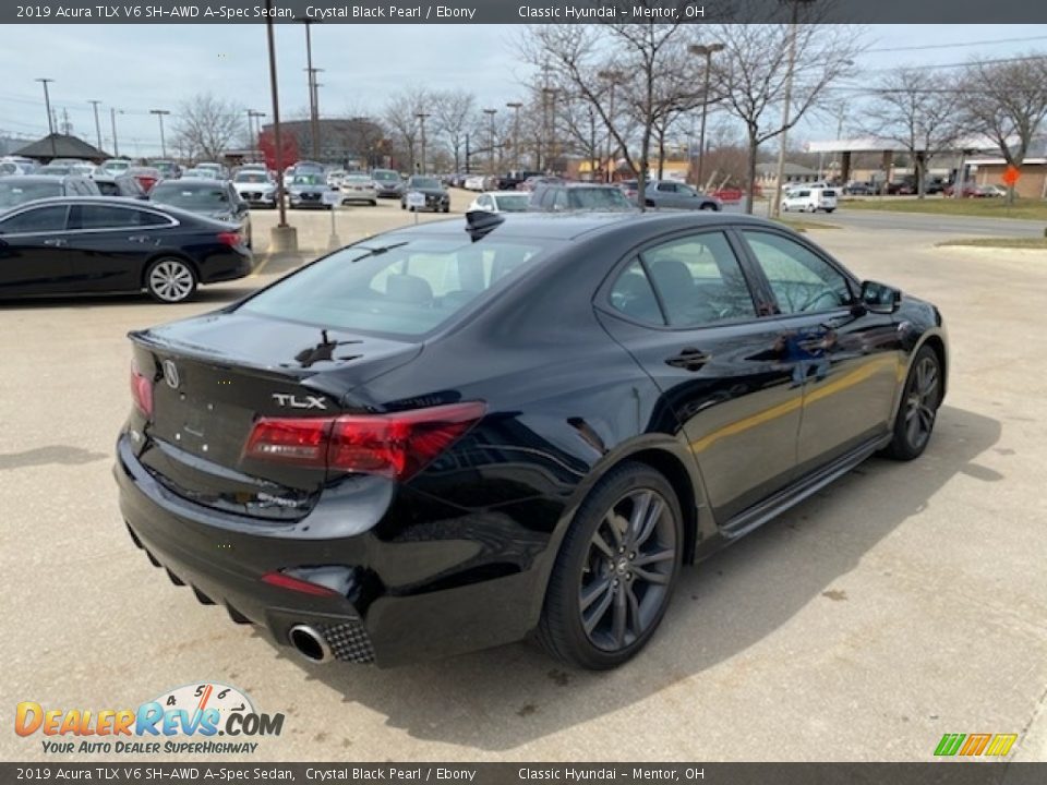 2019 Acura TLX V6 SH-AWD A-Spec Sedan Crystal Black Pearl / Ebony Photo #2