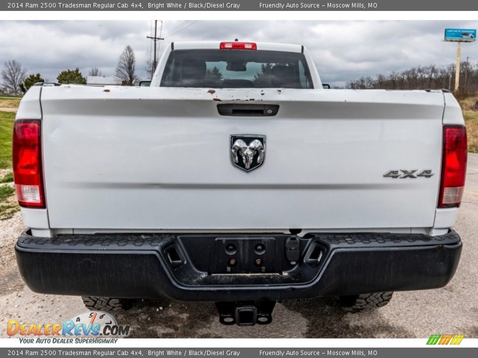 2014 Ram 2500 Tradesman Regular Cab 4x4 Bright White / Black/Diesel Gray Photo #5