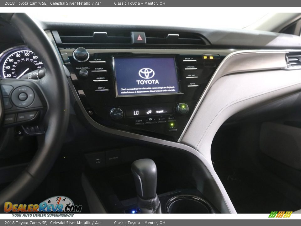 2018 Toyota Camry SE Celestial Silver Metallic / Ash Photo #9