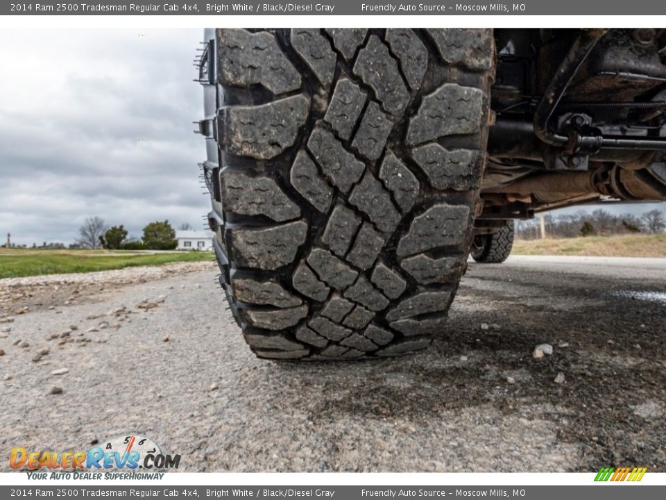 2014 Ram 2500 Tradesman Regular Cab 4x4 Bright White / Black/Diesel Gray Photo #15