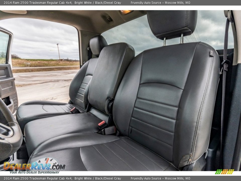 2014 Ram 2500 Tradesman Regular Cab 4x4 Bright White / Black/Diesel Gray Photo #18