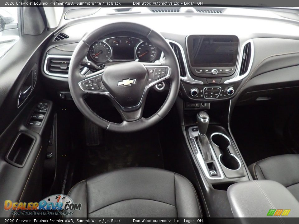 2020 Chevrolet Equinox Premier AWD Summit White / Jet Black Photo #35