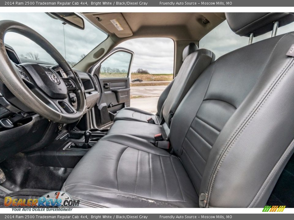 2014 Ram 2500 Tradesman Regular Cab 4x4 Bright White / Black/Diesel Gray Photo #19