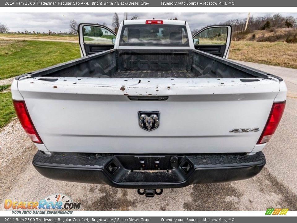 2014 Ram 2500 Tradesman Regular Cab 4x4 Bright White / Black/Diesel Gray Photo #23