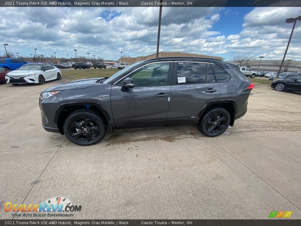 2021 Toyota RAV4 XSE AWD Hybrid Magnetic Gray Metallic / Black Photo #1