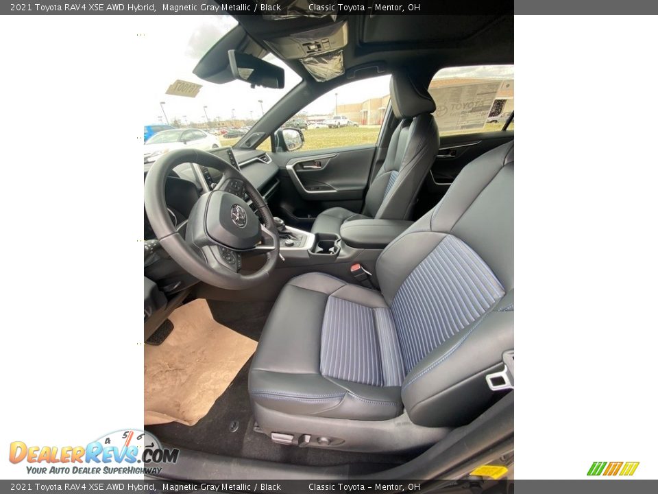 2021 Toyota RAV4 XSE AWD Hybrid Magnetic Gray Metallic / Black Photo #2