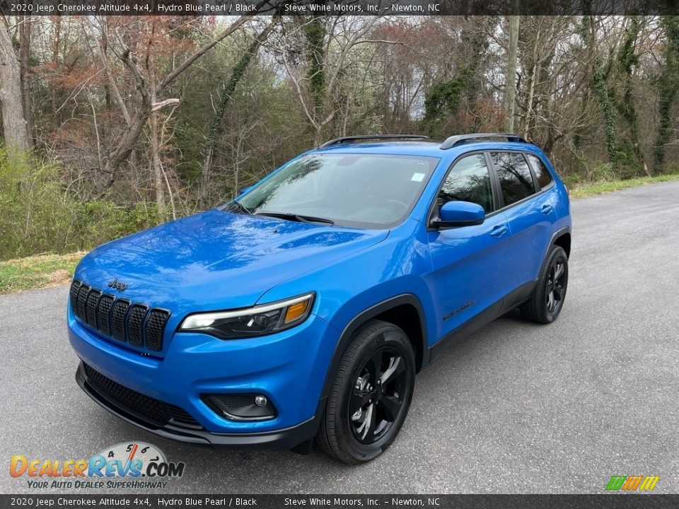 2020 Jeep Cherokee Altitude 4x4 Hydro Blue Pearl / Black Photo #2