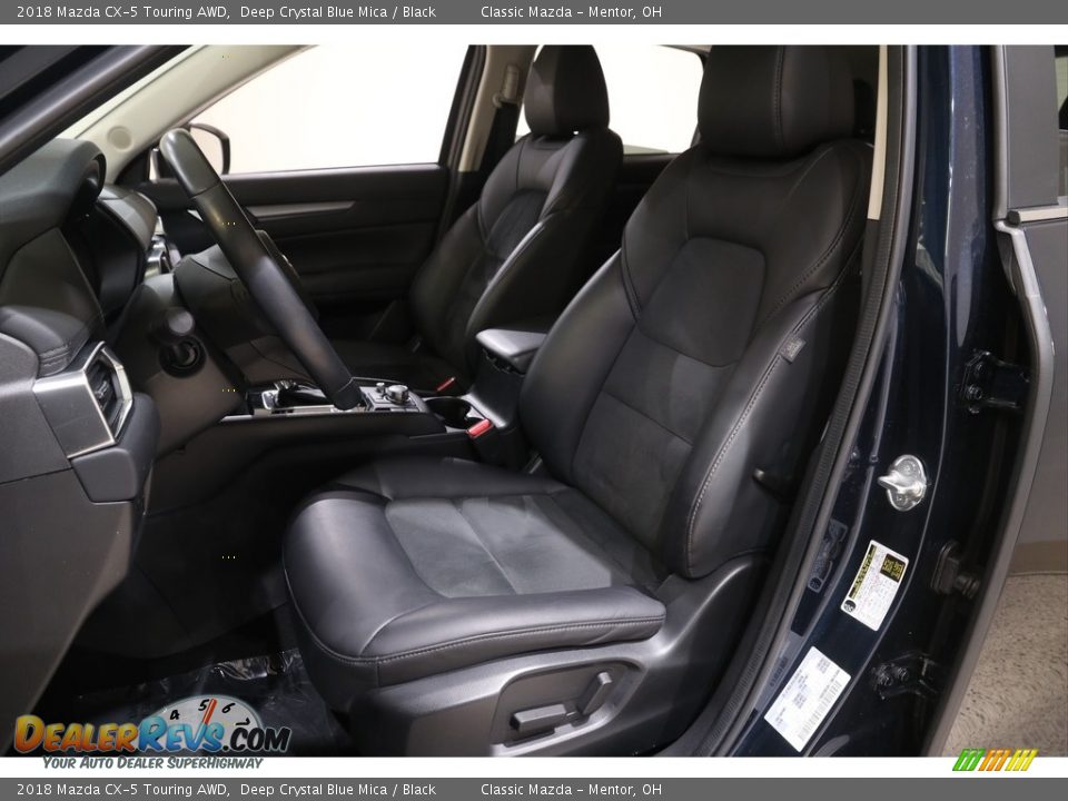 2018 Mazda CX-5 Touring AWD Deep Crystal Blue Mica / Black Photo #5