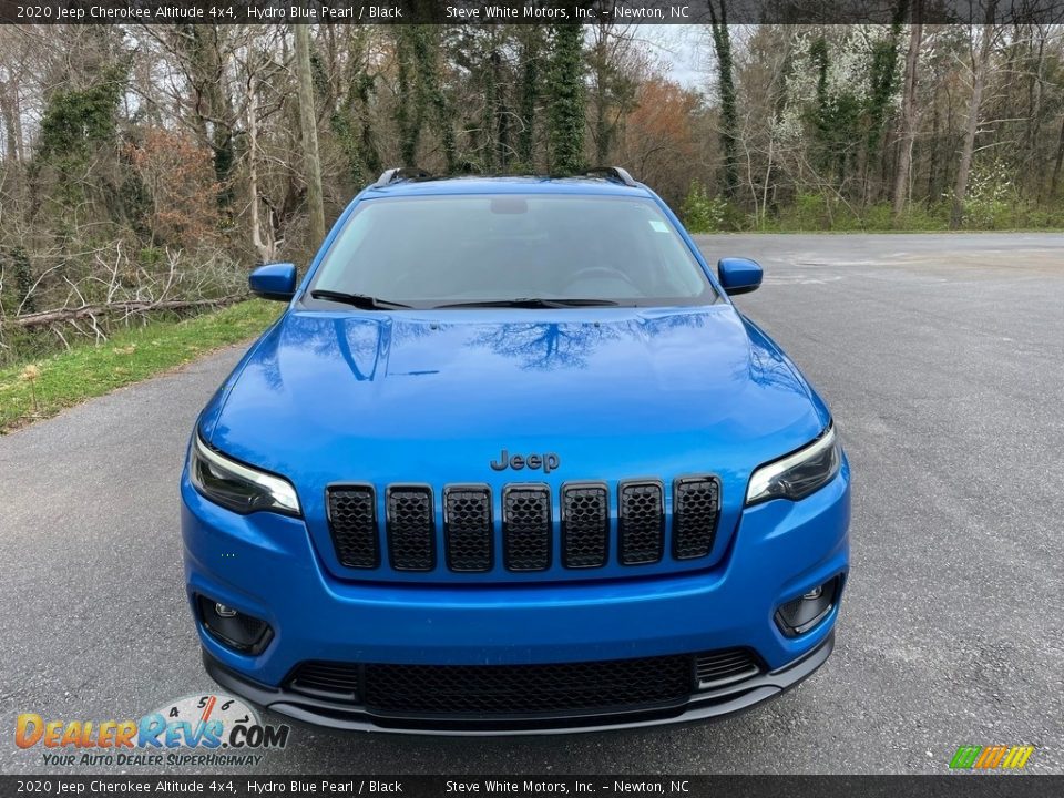 2020 Jeep Cherokee Altitude 4x4 Hydro Blue Pearl / Black Photo #3