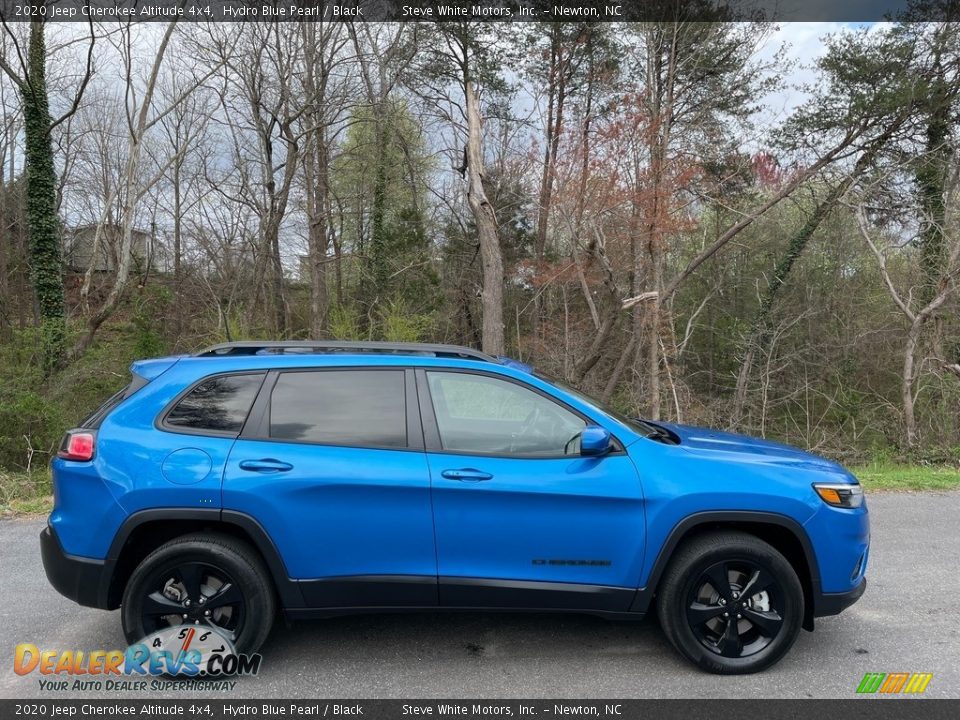 2020 Jeep Cherokee Altitude 4x4 Hydro Blue Pearl / Black Photo #5