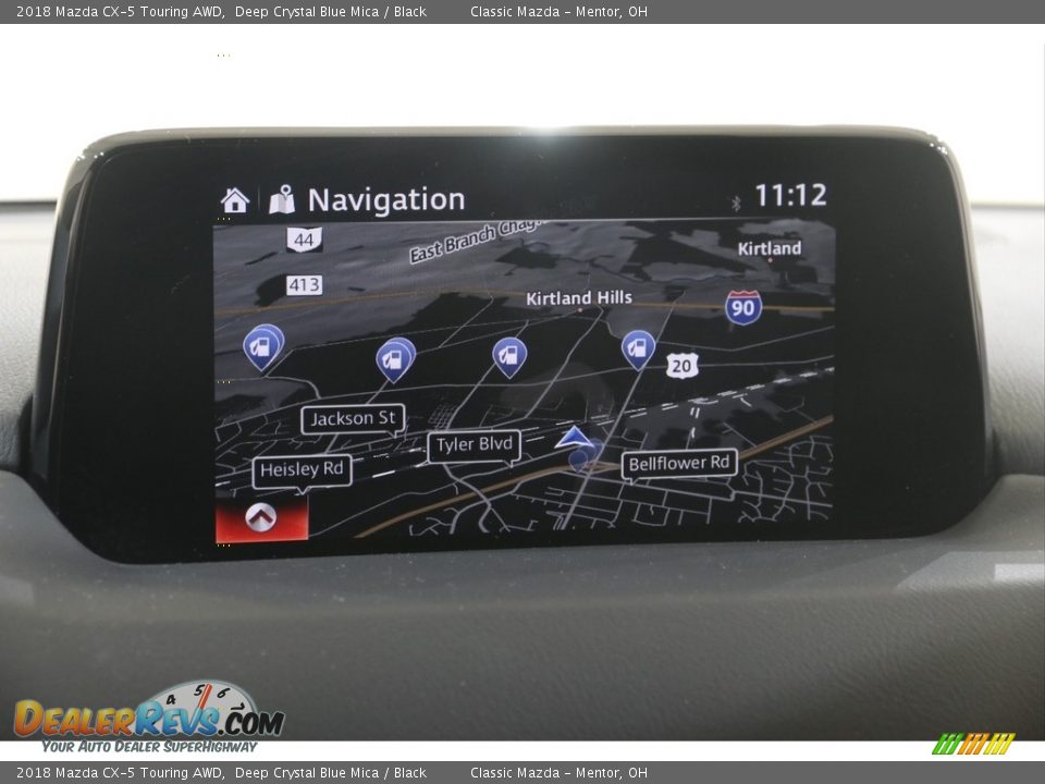 2018 Mazda CX-5 Touring AWD Deep Crystal Blue Mica / Black Photo #10