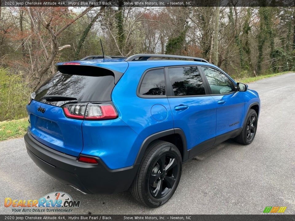 2020 Jeep Cherokee Altitude 4x4 Hydro Blue Pearl / Black Photo #6