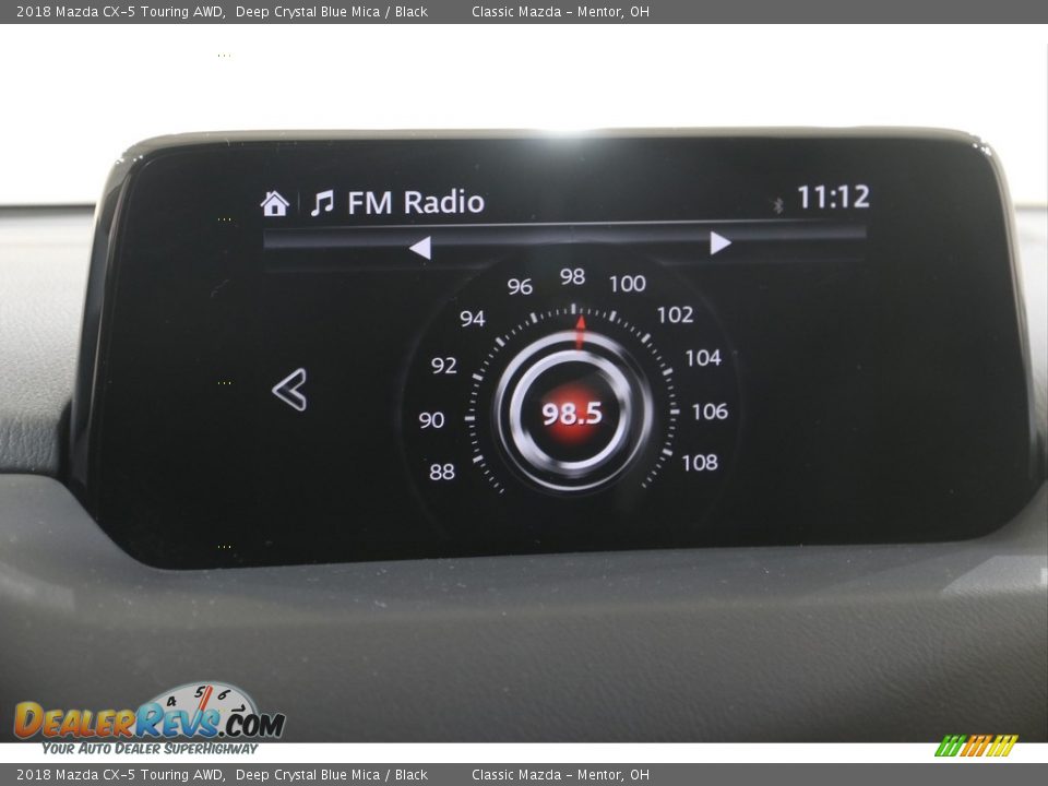 2018 Mazda CX-5 Touring AWD Deep Crystal Blue Mica / Black Photo #12