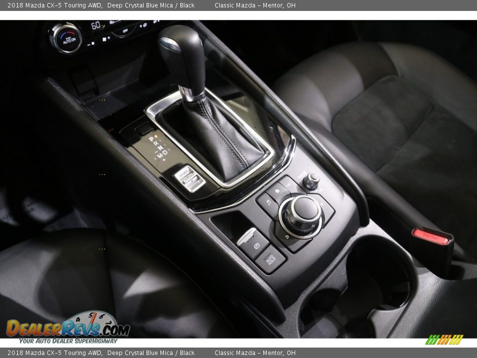 2018 Mazda CX-5 Touring AWD Deep Crystal Blue Mica / Black Photo #14
