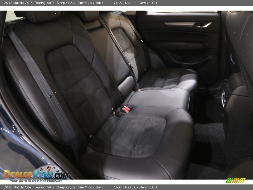 2018 Mazda CX-5 Touring AWD Deep Crystal Blue Mica / Black Photo #16