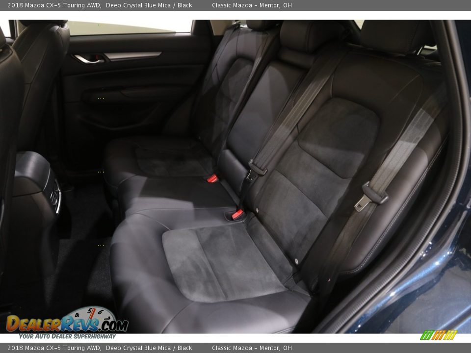 2018 Mazda CX-5 Touring AWD Deep Crystal Blue Mica / Black Photo #17