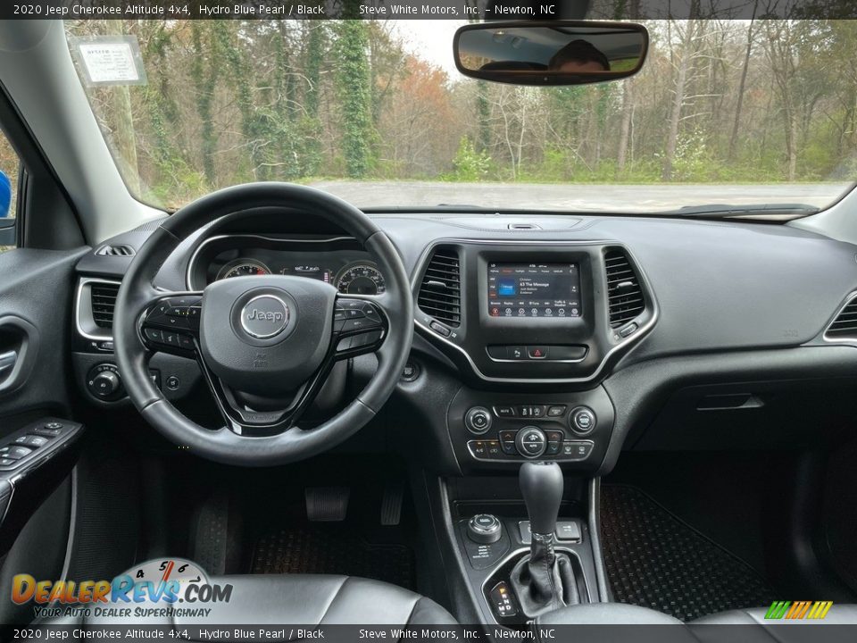 2020 Jeep Cherokee Altitude 4x4 Hydro Blue Pearl / Black Photo #17