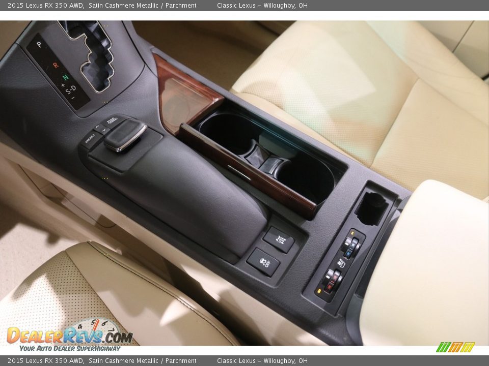 2015 Lexus RX 350 AWD Satin Cashmere Metallic / Parchment Photo #17