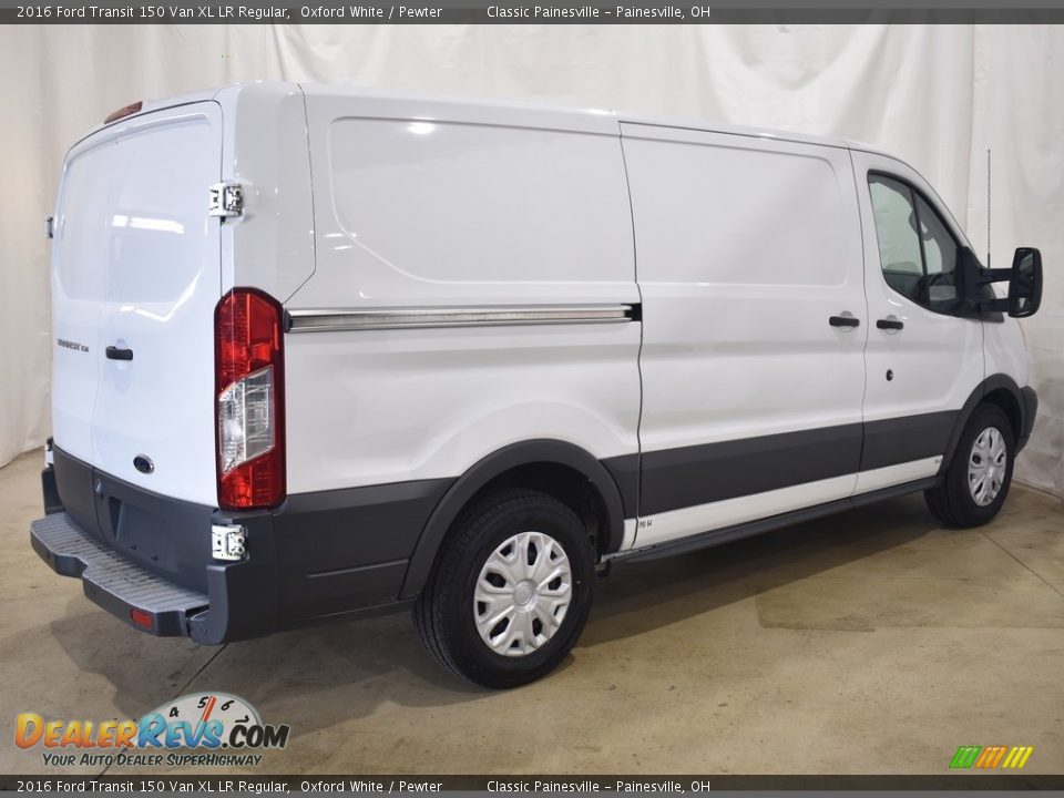 2016 Ford Transit 150 Van XL LR Regular Oxford White / Pewter Photo #2