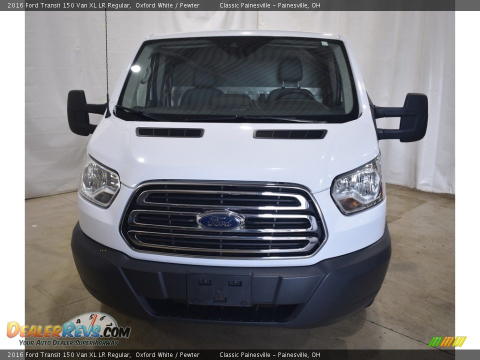 2016 Ford Transit 150 Van XL LR Regular Oxford White / Pewter Photo #4