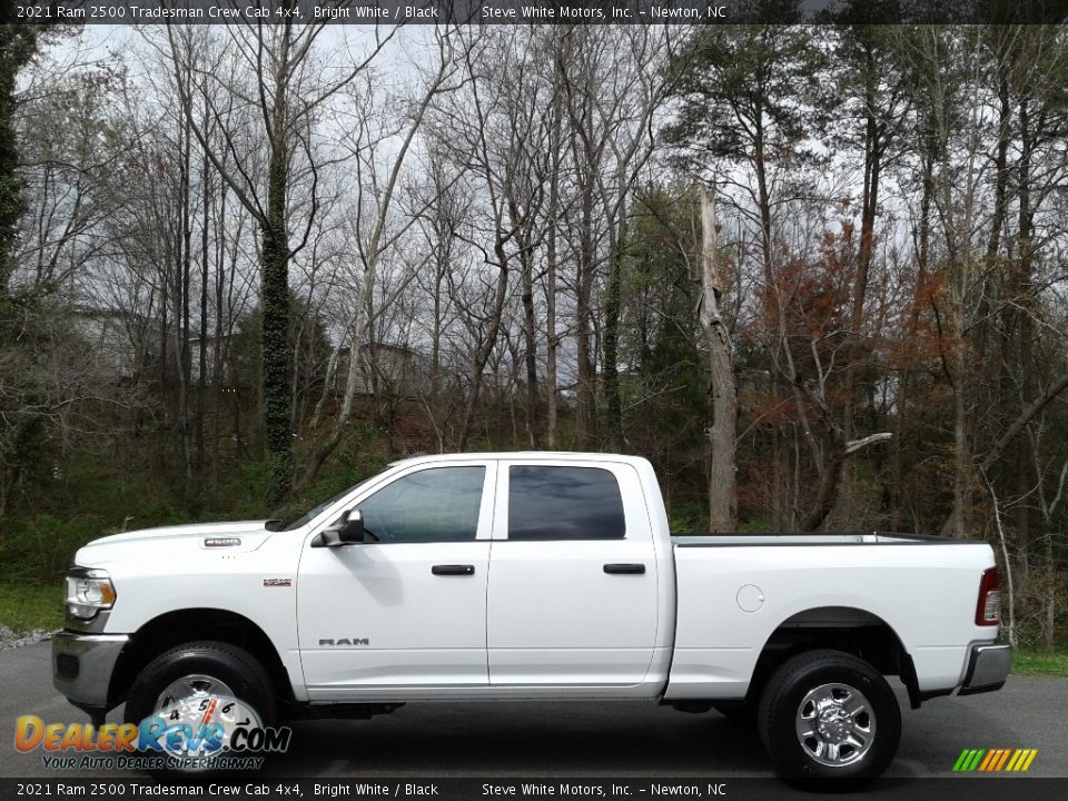 Bright White 2021 Ram 2500 Tradesman Crew Cab 4x4 Photo #1