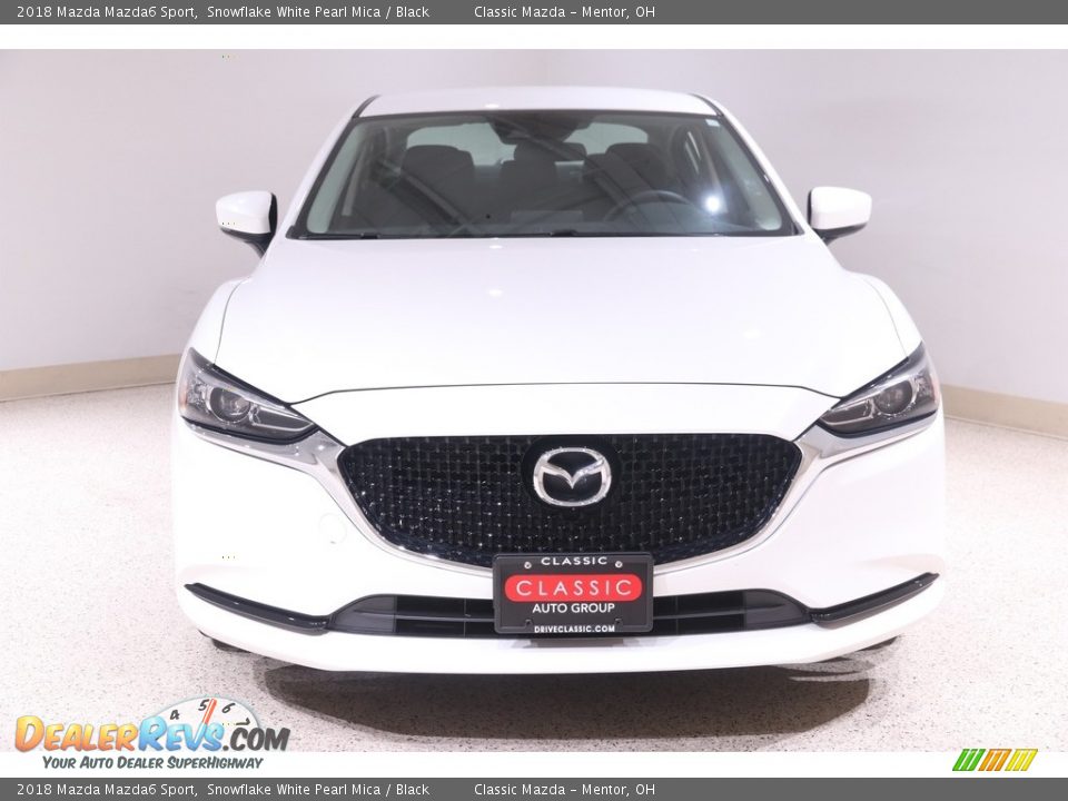 2018 Mazda Mazda6 Sport Snowflake White Pearl Mica / Black Photo #2