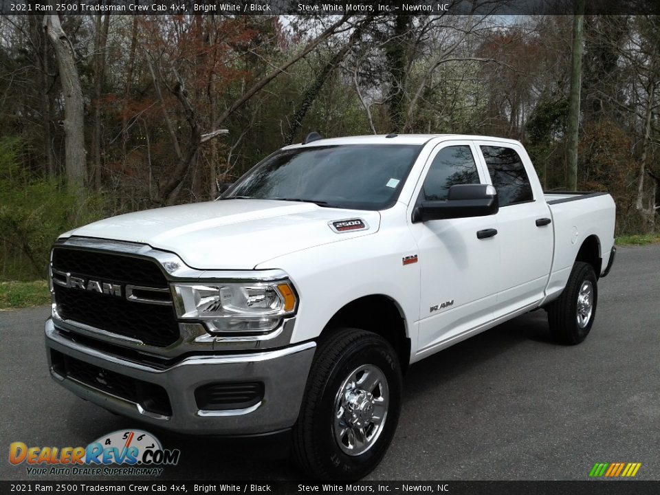 2021 Ram 2500 Tradesman Crew Cab 4x4 Bright White / Black Photo #2