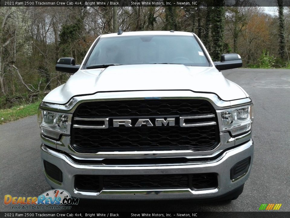 2021 Ram 2500 Tradesman Crew Cab 4x4 Bright White / Black Photo #3