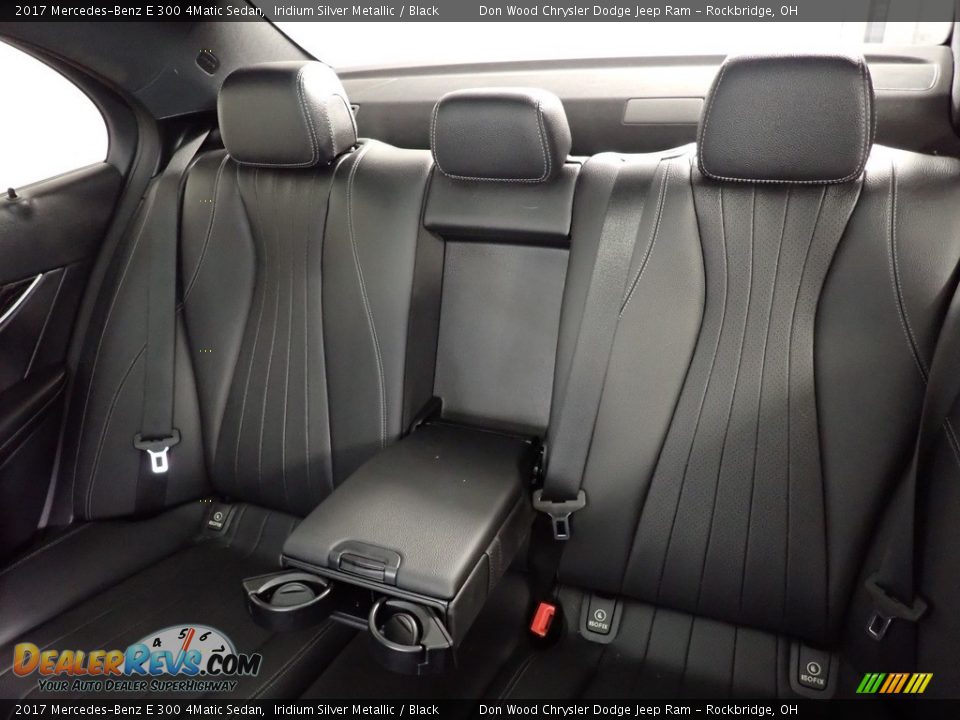 Rear Seat of 2017 Mercedes-Benz E 300 4Matic Sedan Photo #27